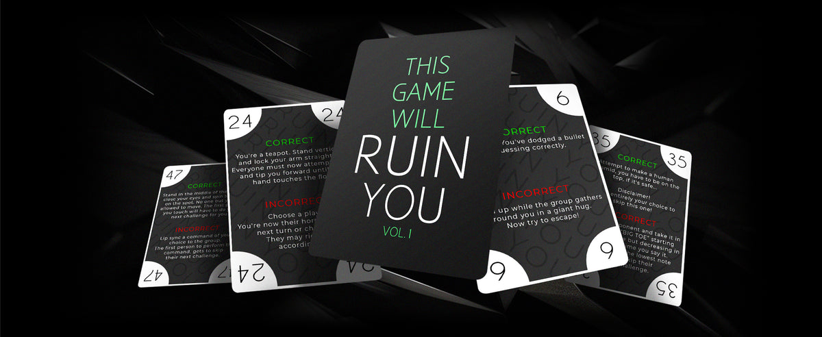 Ruin You Vol 1 | Get Ready to be Ruined with the Ultimate Party Game ...