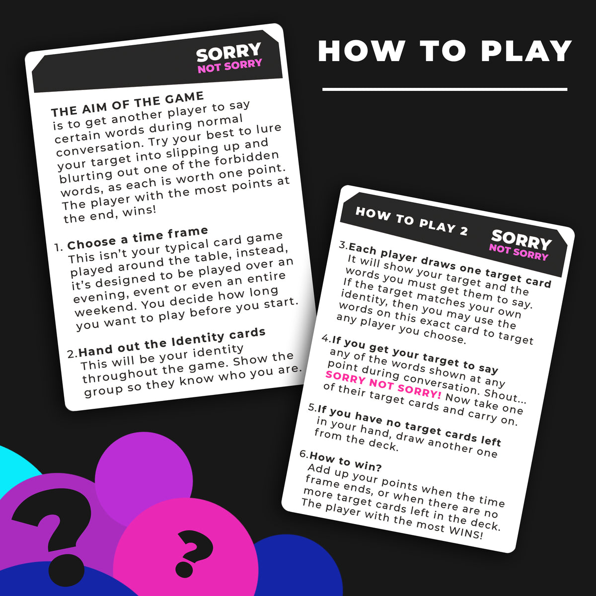Sorry Instructions.pdf Sorry Board Game Cards Sorry Board Game Pieces 10 Free PDF